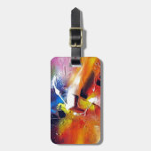 Étiquette À Bagage Expressionism (Devant Vertical)