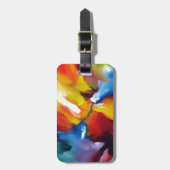 Étiquette À Bagage Expressionism (Devant Vertical)