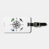 ÉTIQUETTE À BAGAGE EXTREME_FISHING (Devant horizontal)