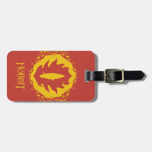 Étiquette À Bagage Eye of Sauron Icon (Devant horizontal)