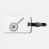 Étiquette À Bagage Eyeball Magnification Verre amusant Inspection des (Dos horizontal)