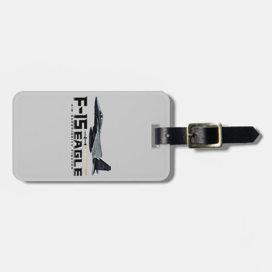 Étiquette À Bagage F-15 Eagle (Devant horizontal)