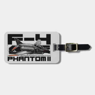 Étiquette À Bagage F-4 Phantom II