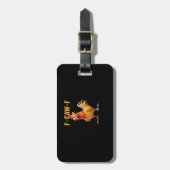 Étiquette À Bagage F-Caw-F-Chicken Essential Creative Casual (Devant Vertical)