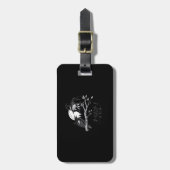 Étiquette À Bagage F-Caw-F Crow Halloween Witch F-Caw-F (Devant Vertical)