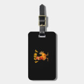 Étiquette À Bagage F-Caw-F Retro Classic (Devant Vertical)