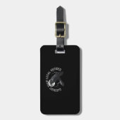 Étiquette À Bagage F-Caw-F - Support Your Murder Classic (Devant Vertical)