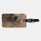 Étiquette À Bagage Face d'un éléphant (Devant horizontal)