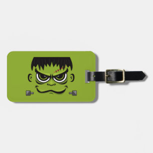 Étiquette À Bagage Face Frankenstein Halloween