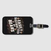 Étiquette À Bagage Facilement Distrait Par Les Ours Gay Bear Pride (Devant Horizontal)