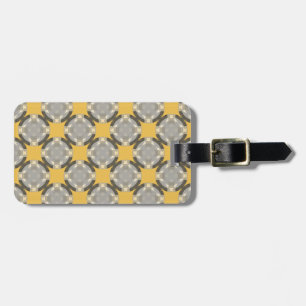 Étiquette À Bagage Faded Circle Grid par Kenneth Yoncich