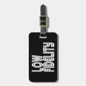 Étiquette À Bagage Faible fidélité (Devant Vertical)