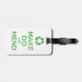 Étiquette À Bagage Faire et réparer (Dos horizontal)