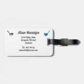 Étiquette À Bagage Fairy Wrens (Dos horizontal)