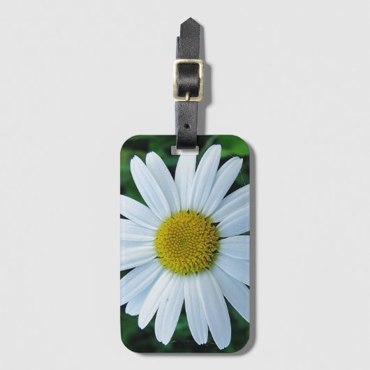 Étiquette À Bagage Faisée blanche (Devant Vertical)