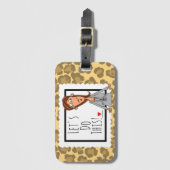 Étiquette À Bagage Faisons ceci ! (Devant Vertical)