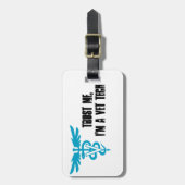 Étiquette À Bagage Faites-moi confiance, je suis une technologie de (Devant Vertical)