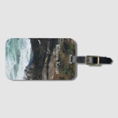 Étiquette À Bagage Falaises de Kauai Hawaii à Kilauea Ocean (Devant Horizontal)