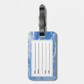 Étiquette À Bagage famille des pingouins (Dos Vertical)