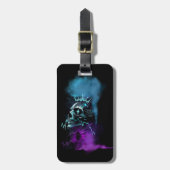 Étiquette À Bagage Fantasy Design | Cryptocurrency | Ethereum (Devant Vertical)