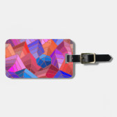 Étiquette À Bagage Fantasy Mountains View from the Sky (Devant horizontal)