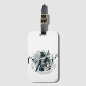 Étiquette À Bagage Fantasy trade design | Cyberpunk | Self growth (Devant Vertical)