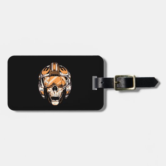 Étiquette À Bagage fantôme Rider (Devant horizontal)