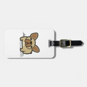 Étiquette À Bagage Faon Frenchie (Devant horizontal)