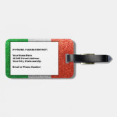 Étiquette À Bagage Fashion (Dos horizontal)