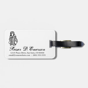 Étiquette À Bagage fashionista