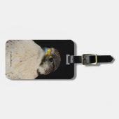 Étiquette À Bagage Faucon hybride Gyrfalcon Saker (Devant horizontal)