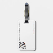 Étiquette À Bagage Faune - LEMUR à queue de cerne - Madagascar (Dos Vertical)