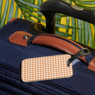 Étiquette À Bagage Faye et Lauren Fall En vichy