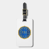 Étiquette À Bagage FBI Spoof Seal (Devant Vertical)