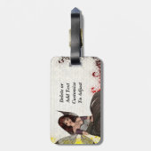 Étiquette À Bagage Fée gothique mignonne (Dos Vertical)