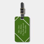 Étiquette À Bagage Fée réfléchie (Devant Vertical)