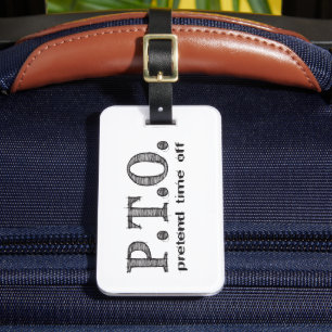 Étiquette À Bagage Félicitations amusantes pour faire semblant d'être