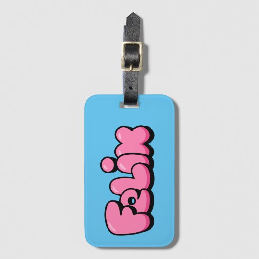 Étiquette À Bagage Felix (Devant Vertical)