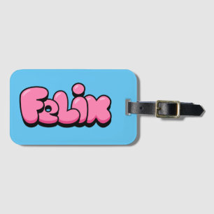 Étiquette À Bagage Felix