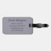 Étiquette À Bagage Fellowship of the Ring Trail (Dos horizontal)