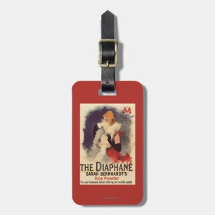 Étiquette À Bagage Femme de Diaphane de La saupoudrant l'affiche de
