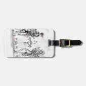 Étiquette À Bagage Femmes (Devant horizontal)