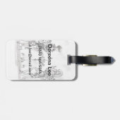 Étiquette À Bagage Femmes (Dos horizontal)