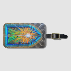 Étiquette À Bagage Fenêtre en verre de l'église Light 3