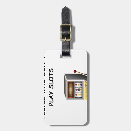 Étiquette À Bagage fentes (Devant Vertical)