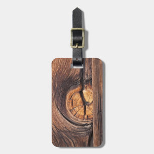 Étiquette À Bagage Fermeture d'un noeud de bois, Californie