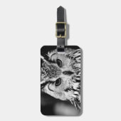 Étiquette À Bagage Fermez-vous vers le haut du portrait du (Devant Vertical)