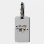 Étiquette À Bagage Ferrets (Dos Vertical)