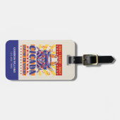 Étiquette À Bagage Festival de musique country du Canada (Devant horizontal)