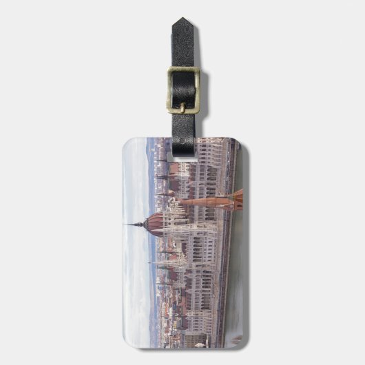 Étiquette À Bagage Fête de Budapest (Devant Vertical)